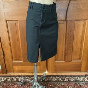 GAP stretch Black denim Pencil Skirt